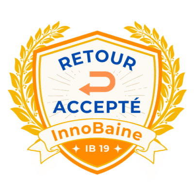Badge de retour